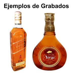 botellas grabadas personalizadas