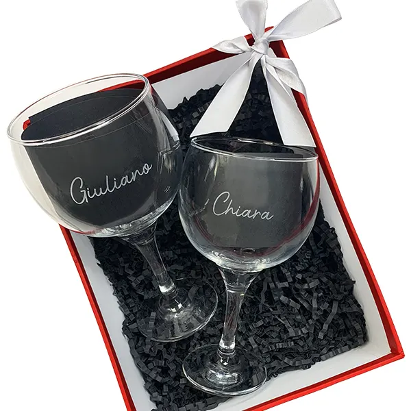 set copas gin grabado personalizado