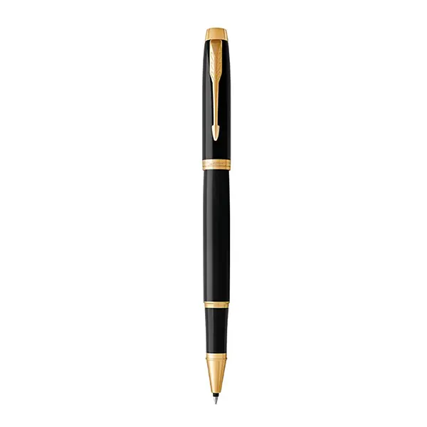 lapicero boligrafo parker im laca negra gt rollerball con grabado personalizado