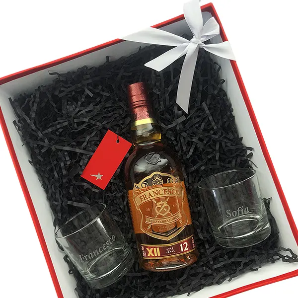 set whisky vasos grabado personalizado