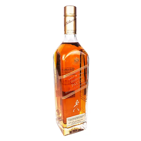 johnnie walker gold label grabado personalizado